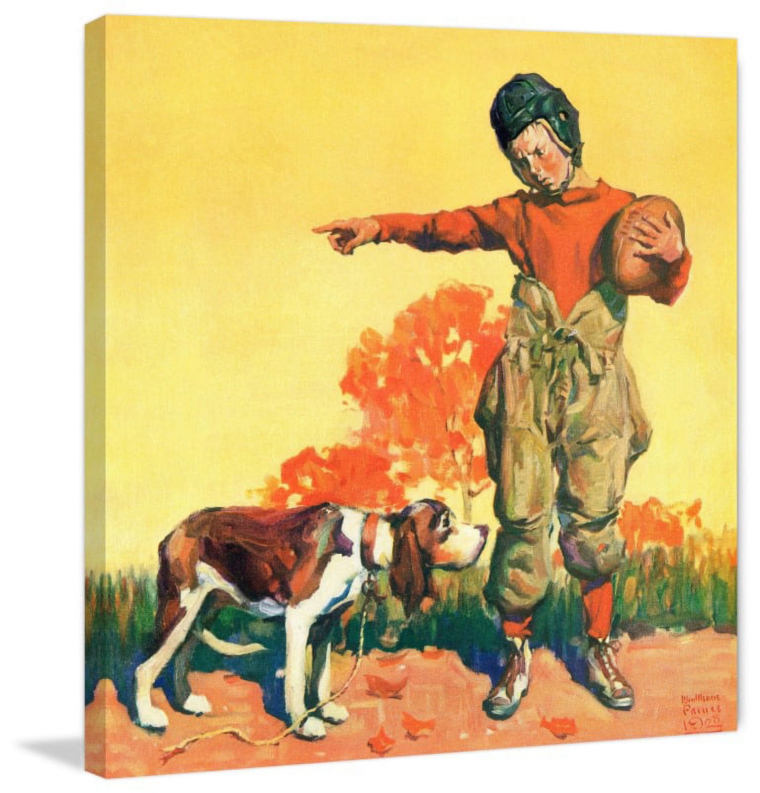 Marmont Hill "Go Back!" by Curtis Painting Print on Canvas