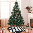 thumbnail image 7 of Lsque Space Math Times Tables Print Christmas Tree Skirt, Tree Skirt with Ties or Velcro, Perfect for Holiday Decorations, Halloween, and New Year-36", 7 of 7
