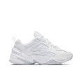 thumbnail image 4 of Zapatillas clásicas M2K Tekno blancas de platino puro, unisex, cómodas, de suela gruesa, estilo retro, informales, de caña baja, 4 of 4