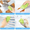 thumbnail image 4 of 2 Pack Damp Clean Duster Sponge, Magic Cleaning Sponge Baseboard Cleaner Tool, Dusters for Baseboards, Vents, Mirrors, 4 of 5
