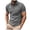 a-118Dark Gray29, variant on FINALGANG Mens Polo Collar Solid Button Placket Short Sleeve Shirt Slim Fit Soft Breathable Daily Golf Business Plain Polo Tees Cozy Top M