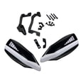 thumbnail image 4 of Almencla Motorcycle Handguards Brake Guards Supplies Motorcycle Accessories Windproof Multipurpose Practical Protector Hand Protection Black, 4 of 8