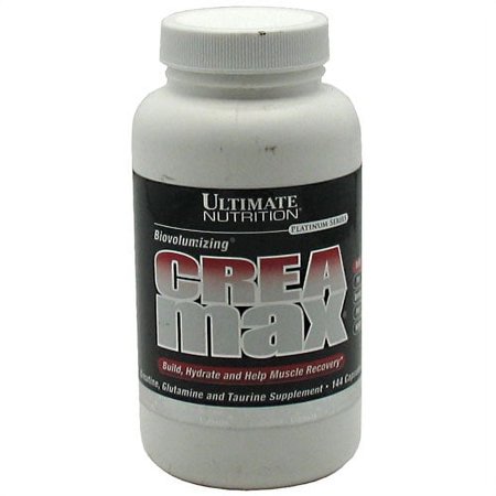 Ultimate Nutrition Biovolumizing Crea Max Capsules with Creatine, Glutamine & Taurine, 144 Count