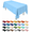 Light Blue, variant on AK-Trading 60 x 102-Inch Rectangular Polyester Tablecloth - Light Blue