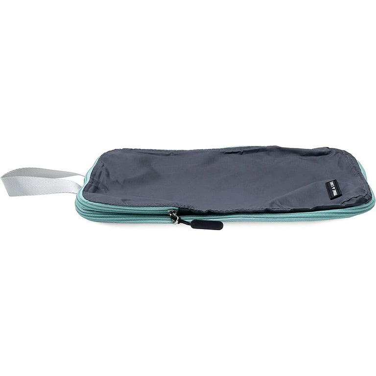 Rolling Nomad- Navy Packing Cubes Compression, Reusable Ultralight