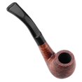 thumbnail image 4 of 3mm Mini Smooth/Carving Briar Tobacco Pipe Portable Smoking Cigarette Pipe(smooth), 4 of 4