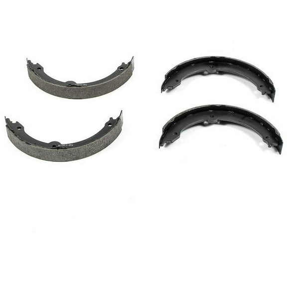 Rear Brake Shoe Set - Compatible with 2007 - 2021 Toyota Tundra 2008 2009 2010 2011 2012 2013 2014 2015 2016 2017 2018 2019 2020