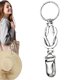 thumbnail image 3 of Clip De Sombrero De Bolsillo Para Sostenedor De Sombrero De Viaje Clip De Sombrero De Bolsillo Para Clips De Retención De Tapa De Viaje Bolso De Flores De Metal Clips De Sombrero ANGGREK Otros, 3 of 8