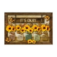thumbnail image 2 of Canvas Wall Sunflower Painting Art,Wall Pictures For Living Room Bathroom Kitchen Family Wall Decor, 2 of 7