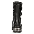 thumbnail image 6 of New Rock 373-S4 Black Leather Gothic Mid Calf Boots 46, 6 of 8