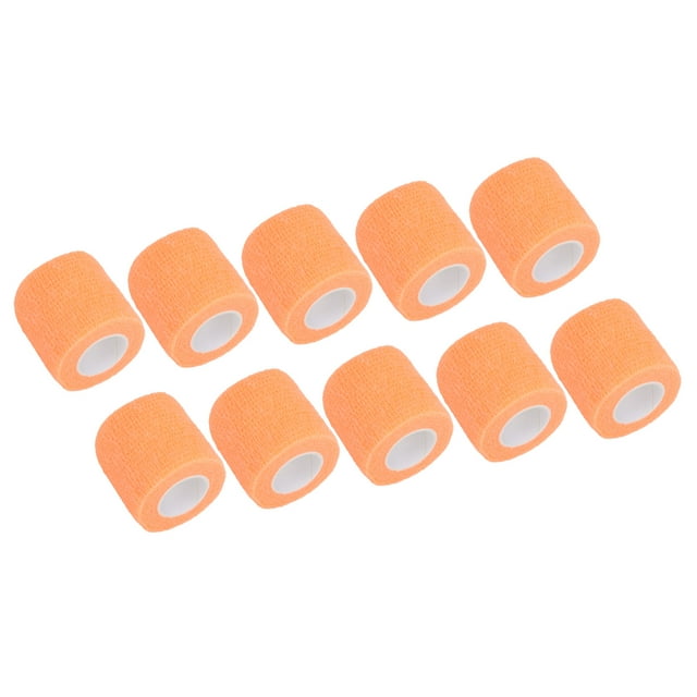 Bandage Wrap, Premium Material Self Adhesive Bandage Wrap High Elasticity Hand Tearing Disposable Antislip Clean Breathable For Sports For Wound Dressing Purple,Pink,Green,Orange