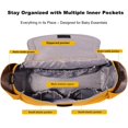 thumbnail image 6 of Sunveno Cat Stroller Organizer Diaper Bag, Large Capacity, Travel Bag, 6 of 10