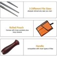 thumbnail image 3 of Afilador de motosierra, kit de afilado de cadena de 10 piezas, kit de afilado universal para motosierras para un corte de motosierra más seguro y eficiente, 3 of 5