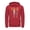 Red, variant on Men's Star Wars: The Mandalorian IG-11 Action Figure  Pull Over Hoodie Red X Large