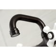 thumbnail image 3 of Kingston Brass KS612ORB Kingston Two-Handle 2-Hole Wall Mount Bar Faucet in Oil Rubbed Bronze, 3 of 8