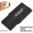 thumbnail image 1 of WiFi Adapter AC 600 Mbps USB Wireless Network Extended Range Receiver Dongle Internal Antenna Realtek Dual Band 2.4/5 Ghz Mini for Windows Mac Linux - 600Mbps AC600, 1 of 5