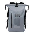 thumbnail image 2 of Bolsa seca impermeable Mochila impermeable de 25L de gran capacidad Bolsa flotante portátil para Gris, 2 of 8