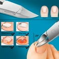thumbnail image 2 of DUAIU Toenail Clippers 4-Piece Kit - Stainless Steel Ingrown Nail Clippers for Thick Toenails, Sharp Curved Blade Pedicure Tool with Dead Skin & Dirt Remover - Professional Nail Care Set, 2 of 7