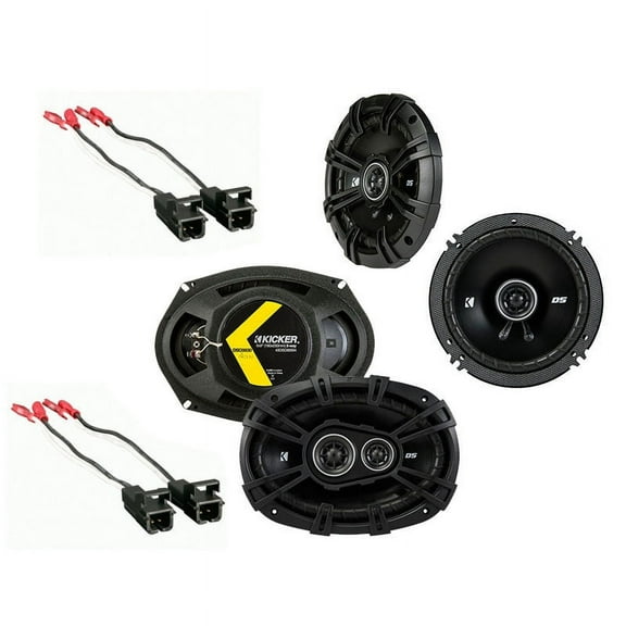 Kicker High Efficient Adjustable Car Subwoofers, PP Multi-color