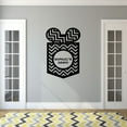 thumbnail image 2 of Frame Design Customized Wall Art Vinyl Decal - Custom Vinyl Wall Art - Personalized Name - Baby Girls Boys Kids Bedroom Decal Room Wall Art Stickers Decoration Size (10x8 inch), 2 of 3