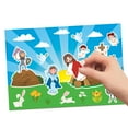 thumbnail image 5 of AJKSFHIU Scene Stickers,Religious Easter Scene Decor,Make An Easter He Lives Sticker, Scenes Resurrection Stickers for Kids Indoor, Bible Games Religious Education Activities Diy Crafts , 12pc, 5 of 9