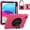 Rose, variant on kids Case for iPad (A16) 11th Generation 11 Inch (2025), iPad 10th Generation 10.9 Inch (2022) Case, Military Grade Drop Protection with Hand/Shoulder Strap Rotating Stand Pencil Holder, Rose