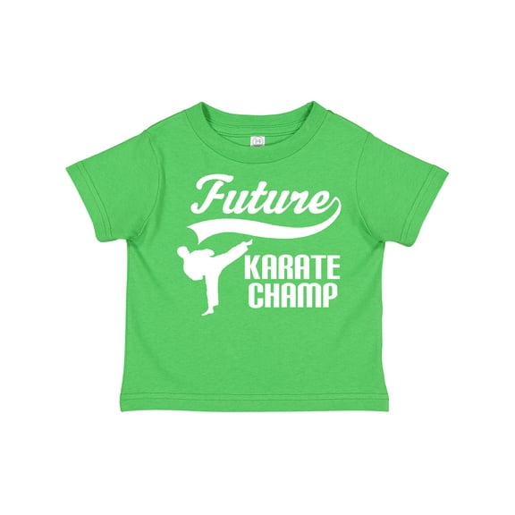 Inktastic Future Karate Champ Boys Toddler T-Shirt