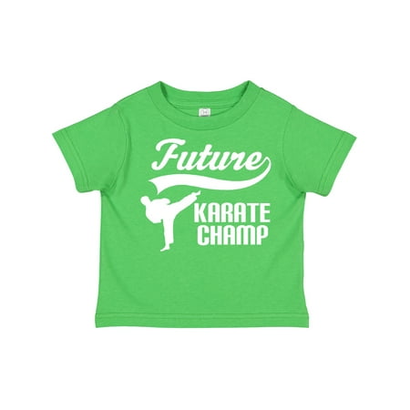 

Inktastic Future Karate Champ Gift Toddler Boy Girl T-Shirt