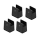 thumbnail image 4 of 4 elevadores para muebles de cama de 0,39 a 1,57 pulgadas de diámetro con abrazadera de tornillo para mesa. Al. 5 cm Negro 10-37 mm, 4 of 7