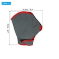 thumbnail image 2 of Uxcell Webbed Swim Gloves Swimming Resistance Training Gloves Webbed Paddle Aquatic Gloves Grey, L, 2 of 6