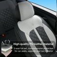 thumbnail image 7 of 2007 Car Seat Cover for Toyota Camry LE, Black and Gray Car Seat Covers, Waterproof Leather, 5 Piece Full Set, Non-slip, Easy to Clean and Install, Protect and Upgrade Seats, 7 of 7