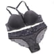 thumbnail image 3 of Conjunto de sujetador de realce sin costuras para mujer, lencería Sexy, ropa interior de Color caramelo, cierre frontal, talla pequeña, nueva moda, 3 of 5