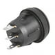 thumbnail image 4 of 5 uds 3 posiciones ON/OFF/ON interruptor basculante redondo negro 3 pines 10A/125V 6A/250V VoborMX herramienta, 4 of 8