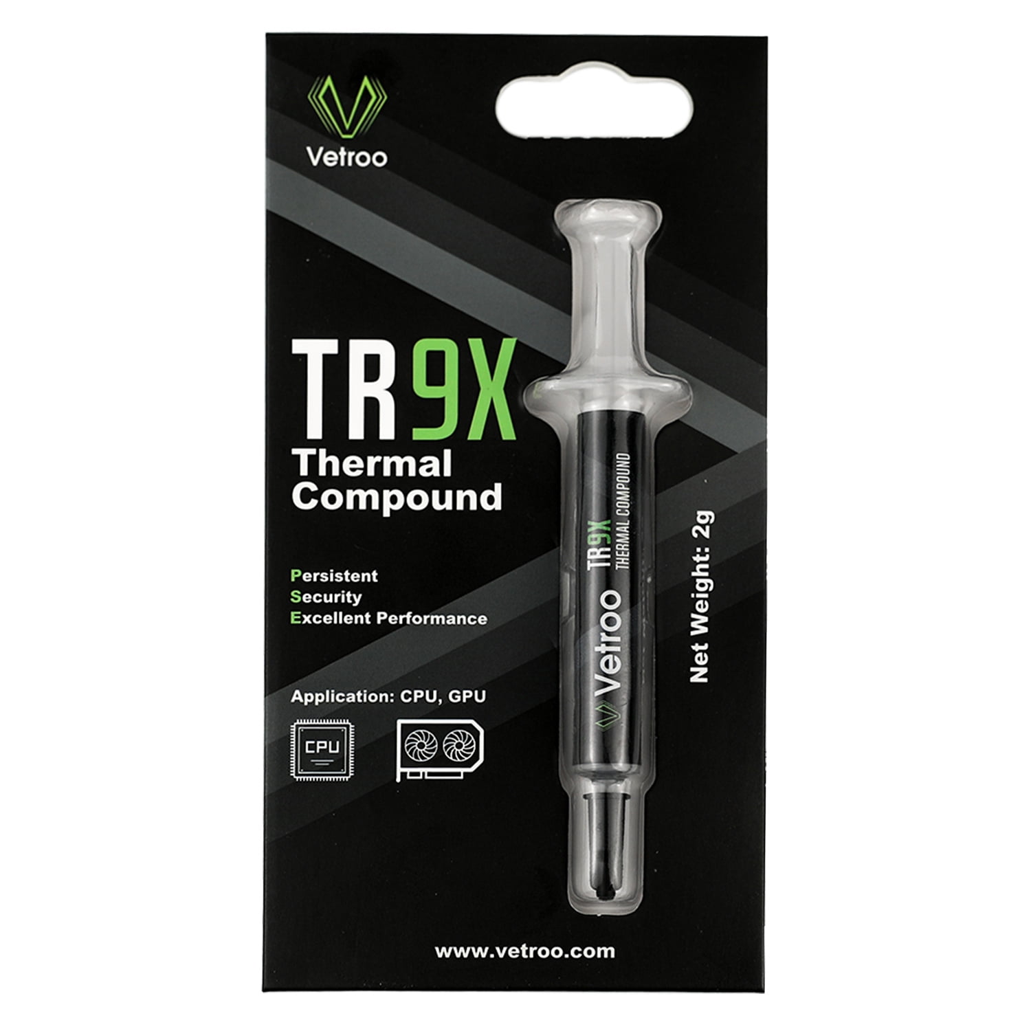 Vetroo TR9X Thermal Paste, High Conductive Performance Heatsink Paste