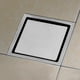 thumbnail image 4 of Desagüe de piso para baño con forma cuadrada de acero inoxidable y antiolor para ducha, 4 of 11