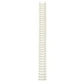 thumbnail image 1 of 100pcs 9/16 Inch Wire Binding Spines 120 Sheet Capacity Metallic Inner Wire Nylon Coating Perfect Size Spiral Double  Wires Comb Binding Spines for Important Documents, 1 of 8