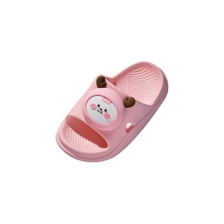 

Honeeladyy Toddler Kid Shoes Toddler Baby Sandals Cartoon Little Deer Animal Soft And Non-Slip Kids Home Slipper Children s Shose Pink Clearance under 10$