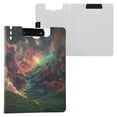 thumbnail image 2 of Wobogo Colorful Galaxy A4 Foldable Clipboard with Horizontal and Vertical Double Metal Clips 360 Degree Foldable Binder Clipboards with Pen Holder, 2 of 9