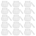 thumbnail image 2 of 24 Pcs Pots à Bonbons Transparents en Forme de Citrouille Pot à Biscuits Contenant de Rangement pour Bonbons d'Halloween, 2 of 9