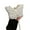 White, variant on Women Small Chain Strap Shoulder Bag Butterfly Shape Crossbody Bag Evening Bag