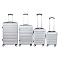 thumbnail image 3 of Travel Elite - Set 4 Maletas de Viaje, G (25 kg), M (20 kg), C (10 kg), Carry On (8kg) plateado Unitalla, 3 of 10