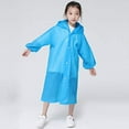 thumbnail image 3 of Chubasquero para niños, chubasquero para niños, chaqueta impermeable para niños pequeños, poncho de lluvia para niño y niña, 3 of 8