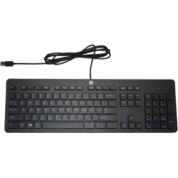 HP USB Slim Business USB Keyboard - N3R87AT#ABA