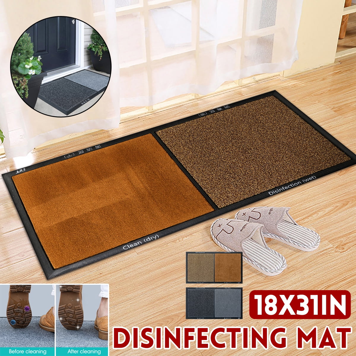18x31inch Disinfecting Mat Sanitizing Floor Mat Entrance Mat Disinfection Doormat Entry Rug
