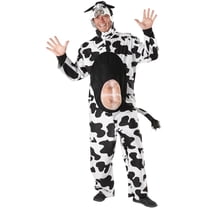 Halloween Express Adult Barnyard Cow Costume - One Size Fits Most