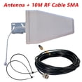 thumbnail image 4 of High Gain Log Periodic 5G Lte 4G Wifi Helium 868 Lora External Outdoor Antenna Antenna + 10M Rf Cable Sma Smile Home, 4 of 5