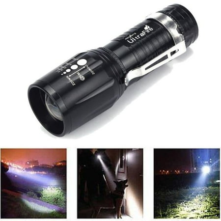 Ultrafire 2200 Lumens CREE XM-L T6 LED Flashlight High Power Torch light (Best High Lumen Flashlight)