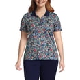 thumbnail image 3 of Lands' End Women's Plus Size Supima Cotton Polo, 3 of 3