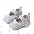 thumbnail image 2 of adviicd Toddler Shoes Girl Baby Sneakers Boy Baby Boys Girls Canvas Toddler Sneaker Anti-Slip First Walkers Shoes Grey 6, 2 of 3