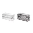 thumbnail image 3 of Self-Contained Suction Cup Wall Organizer, Multifunctional Glacier Pattern Tissue Box, Ins Style, 3 of 5